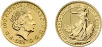 Gold British Britannia coin