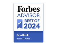 Forbes Advisor, Best CD Rates in 2024 logo