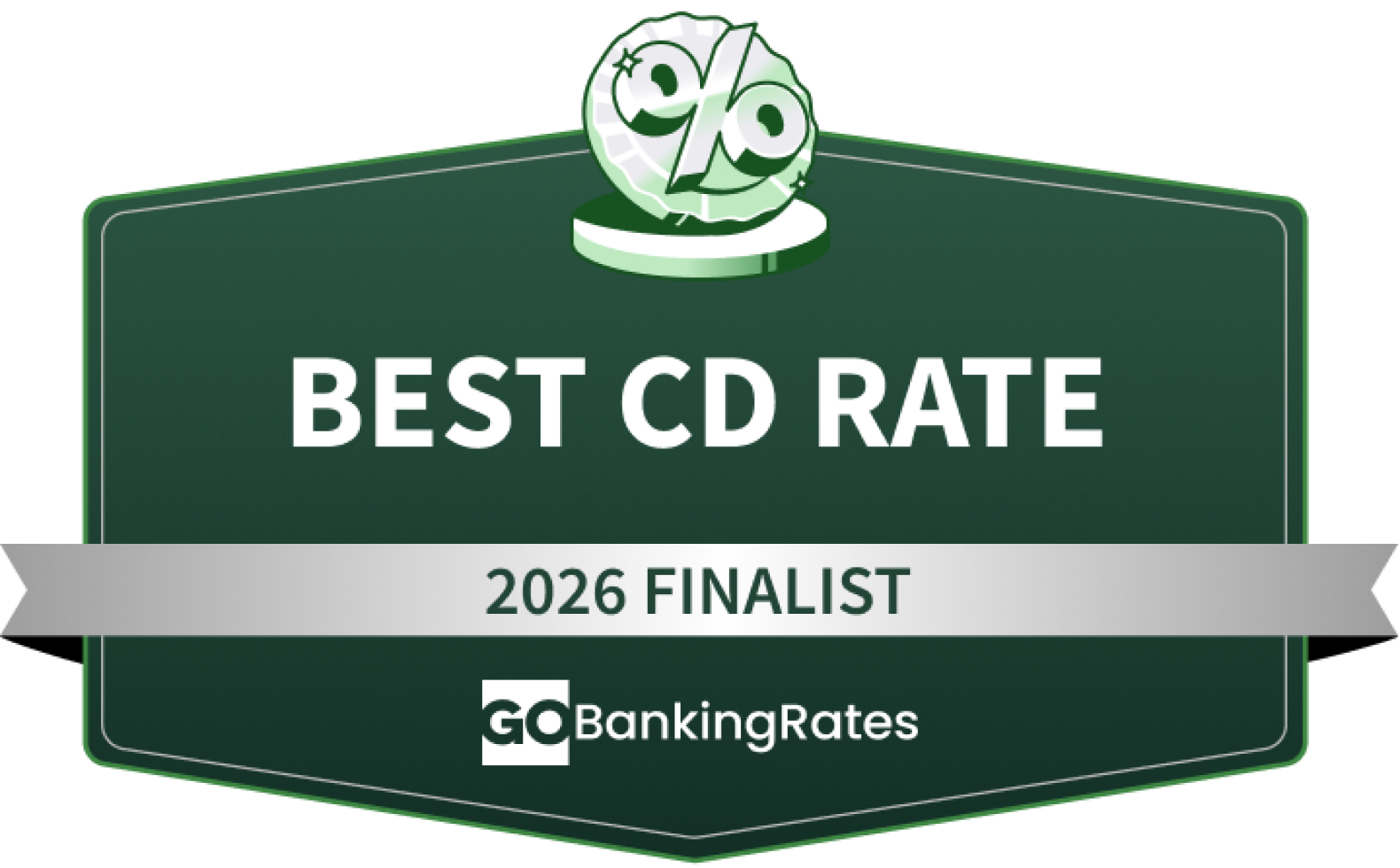 GoBankingRates finalist awards for Best CD Rate